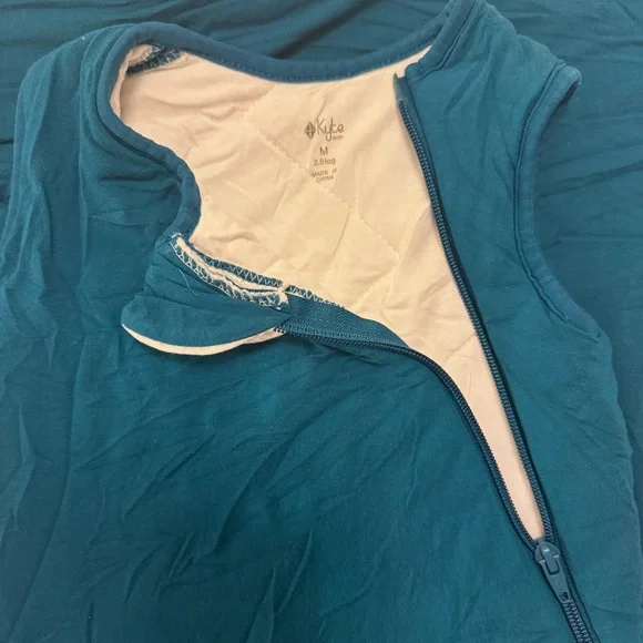 Kyte BABY Sleep Sack Bag 2.5 TOG Medium in Baltic Blue - Picture 4 of 5